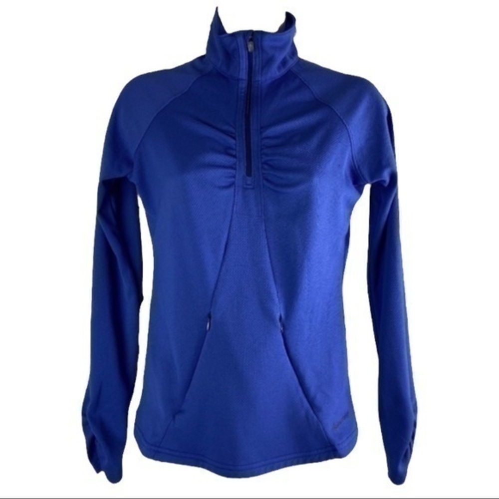 Alpine Design Top Dri Logic Quarter Zip Up Long Sleeve Kangaroo Pocket Top